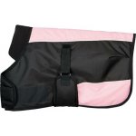 HH Nepromokavá hříběcí deka Two Tone černo růžová – Sleviste.cz