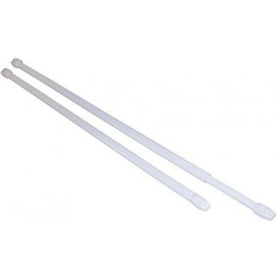 tyč vitrážková 80-150cm kov bílá 704005 – Zboží Mobilmania