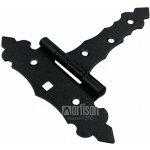 Domax ZOB 100 Ozdobný bránový závěs C 75x35x130x2,0 černý – Hledejceny.cz