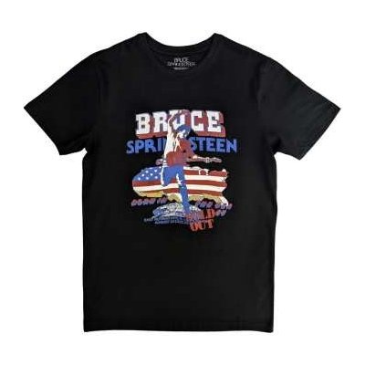 Bruce Springsteen T-shirt Born In The Usa '85 back Print – Zboží Mobilmania