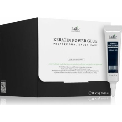 La'dor Keratin Power Glue bezoplachová vlasová péče s keratinem 20x15 g – Hledejceny.cz