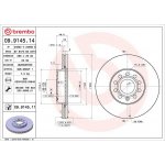 Brzdový kotouč BREMBO 09.9145.11 | Zboží Auto