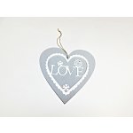PROHOME - Dekorace srdce Love 20cm – Hledejceny.cz