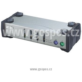 Aten CS-84AC KVM přepínač 4-port KVM PS/2 , 1.2m kabely