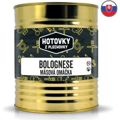 Hotovky z plechovky Boloňská masová omáčka 0,8 kg – Hledejceny.cz