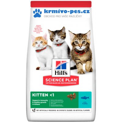 Hill's Pet Nutrition Feline Kitten Tuna 7 kg – Zboží Mobilmania