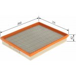 Vzduchový filtr BOSCH F 026 400 013 – Hledejceny.cz