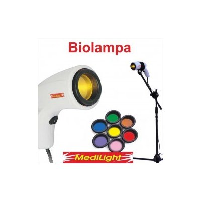 Biolampa MediLight + barevná terapie + stojan k biolampě – Zboží Mobilmania