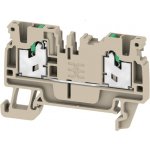 WEIDMÜLLER Svorka S2C 2.5 mm² 800 V, 24 A, průchozí, SNAP IN, počet připojení 2, tmavě béžová 2674530000 – Hledejceny.cz