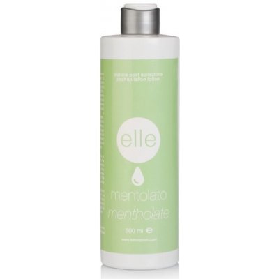 Elle After Waxing Lotion - Zklidňující balzám po epilaci Máta 500 ml – Zboží Mobilmania