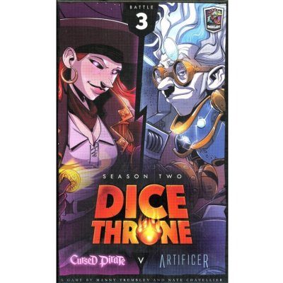 Roxley Games Dice Throne: Season Two Cursed Pirate vs Artificer