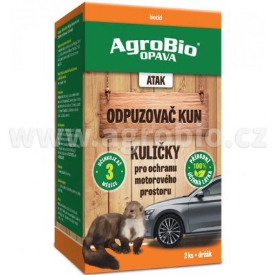 AgroBio Atak Odpuzovač kun kuličky 2 ks – Zboží Mobilmania