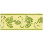 A&D Foils Deco fix GmbH Bordura samolepící Listy zelené - šířka 7,8cm x délka 5m – Zboží Dáma