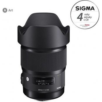 SIGMA 20mm f/1.4 DG HSM Art Sony E-mount