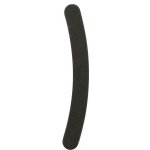 Abella Pilník smirkový černý zahnutý HJM-541 18 cm – Zboží Dáma
