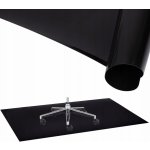 SPRINGOS Podložka 120 x 90 cm extra silná pod židli / na stůl černá – Sleviste.cz