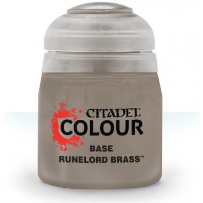 GW Citadel Base: Runelord Brass 12ml – Zboží Živě