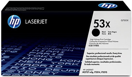 HP 53X originální tonerová kazeta černá Q7553X