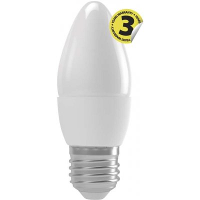 Emos Lighting LED žárovka Classic Candle 4,1W E27 teplá bílá – Zboží Mobilmania