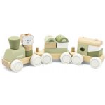 Viga PolarB zelená vláčkodráha vláček s vagónky kostky – Sleviste.cz