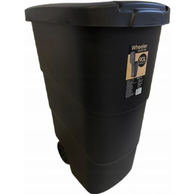 Prosperplast Odpadkový koš NBWB90-S433 plast 90 l antracit