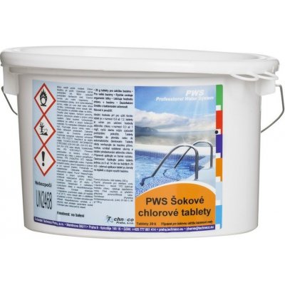 PWS Rychlorozpustné tablety Mini 5kg – Hledejceny.cz