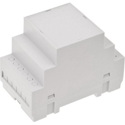 TRU COMPONENTS TC-7910772 pouzdro na DIN lištu 53 x 90 x 65 ABS-V0 šedá 1 ks – Hledejceny.cz