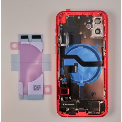 Kryt Apple iPhone 12 zadní + střední červený – Sleviste.cz