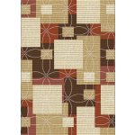 Aquamat koupelnová pěnová rohož 564-1 Mozaika béžovo-hnědá metráž 130 cm – Zboží Dáma