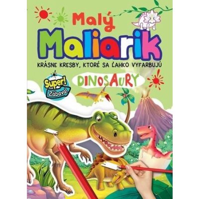 Malý maliarik - Dinosaury - Foni book – Zboží Mobilmania