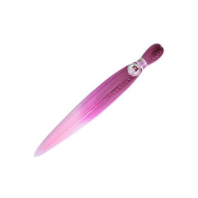 100% Kanekalon Ombre 3-73 30 / Hot Plum / L Pink – Zboží Mobilmania