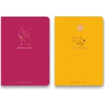 Shkolyaryk Náčrtník Muse Sketch & Note Colours A5 šistý 64 listů šervený a žlutý – Hledejceny.cz