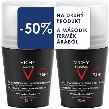 Vichy Homme roll on 2 x 50 ml dárková sada