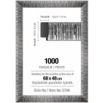 ART PUZZLE Rám 68x48cm stříbrný 5708 – Hledejceny.cz