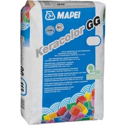 MAPEI KERACOLOR GG 25 kg bílá – Zboží Mobilmania