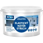 Rokospol Roko Flexibilní membrána nátěr na renovaci střech RK665 25kg Červenohnědá RAL 8440 – Sleviste.cz