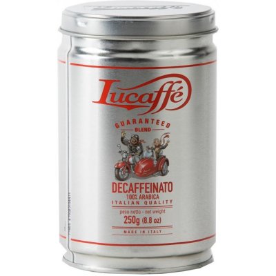 Lucaffé Decaffeinato 100% arabica mletá 250 g – Zboží Mobilmania