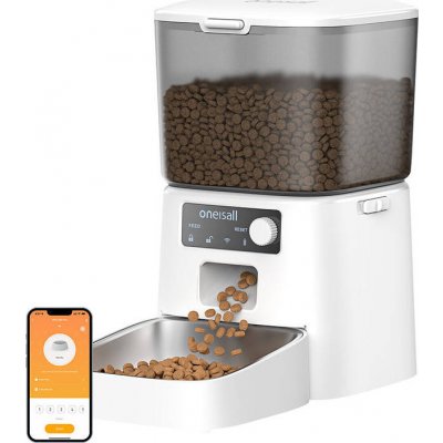 Plastový krmící automat Oneisall 1,2 l – Zboží Dáma