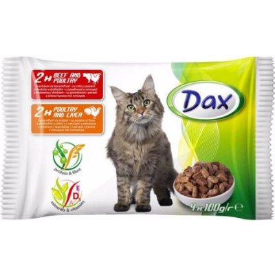 JUKO Petfood Dax Cat 4 x 100 g