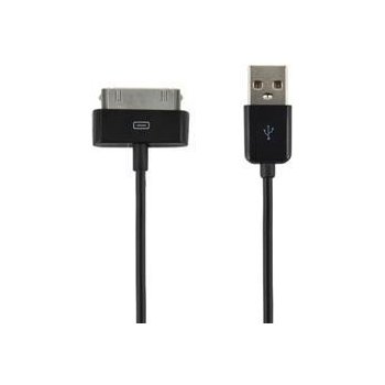 4World 07932 Kabel USB 2.0 iPad / iPhone / iPod přenos dat/nabíjení, 1m, černý