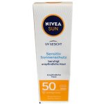 NIVEA Sun Pleťový krém na opalování Sensitive SPF50 50 ml – Hledejceny.cz