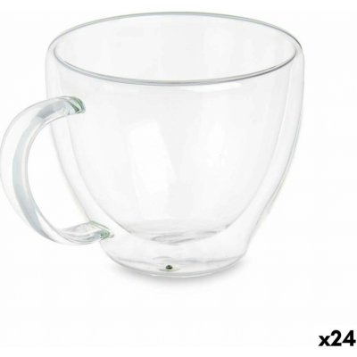 Vivalto Šalica Transparentní Borosilikátové sklo 24 x 140 ml – Hledejceny.cz