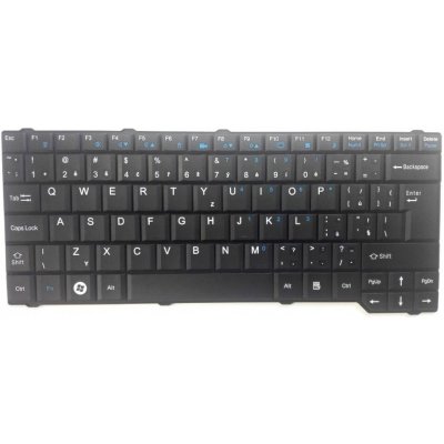 česká klávesnice Fujitsu Siemens Amilo PA3515 PA3553 PI3525 PI3540 SA3650 černá UK/CZ přelepky – Zboží Mobilmania