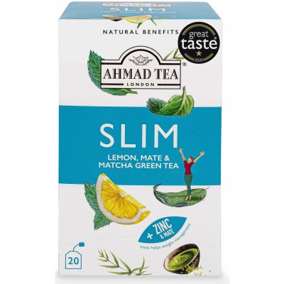 Ahmad Tea London Funkční čaj SLIM 20 x 1,5 g – Hledejceny.cz