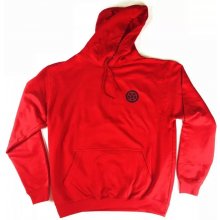 SCOOTERING Hoodie s kapucí FIRE RED