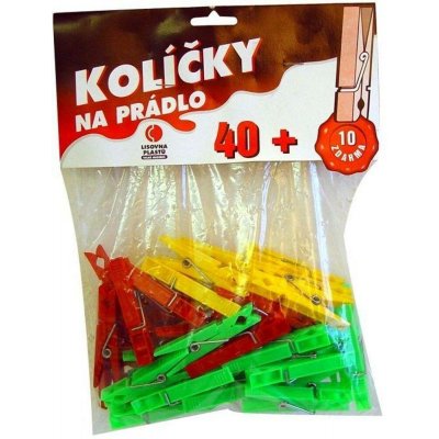 Injeton Plast kolíčky na prádlo bílá 50 ks – Hledejceny.cz