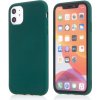 Pouzdro a kryt na mobilní telefon Apple Pouzdro AppleMix Apple iPhone 11 - příjemné na dotek - silikonové - pistáciově zelené