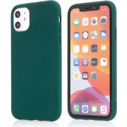 Pouzdro AppleMix Apple iPhone 11 - příjemné na dotek - silikonové - pistáciově zelené