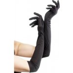 Sametové rukavice černé 53 cm – Zboží Mobilmania