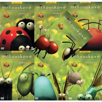 Mrňouskové - 2. série DVD – Zbozi.Blesk.cz